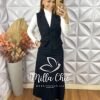 Milla Chic - millachic com br conjunto ariele em linho preto 2 Conjunto Ariele Em Linho - Preto - Milla Chic