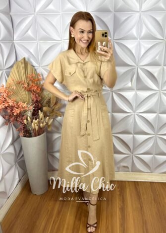 Conjunto Betânia - Bege - Milla Chic
