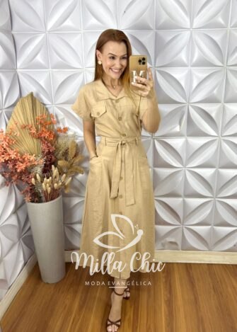 Conjunto Betânia - Bege - Milla Chic