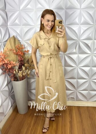 Conjunto Betânia - Bege - Milla Chic