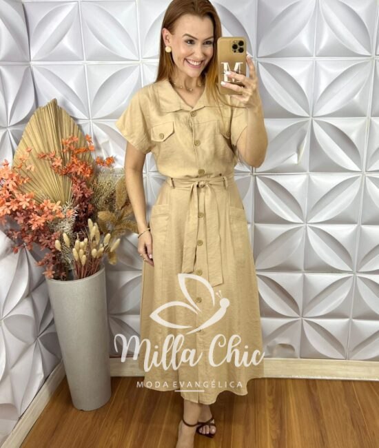 Conjunto Betânia - Bege - Milla Chic
