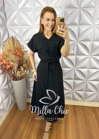 Milla Chic - millachic com br conjunto betania preto 2 Conjunto Betânia - Preto - Milla Chic