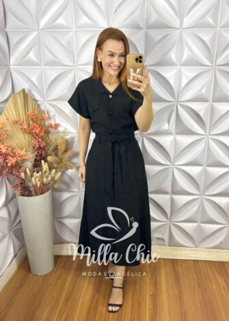 Milla Chic - millachic com br conjunto betania preto 3 Conjunto Betânia - Preto - Milla Chic