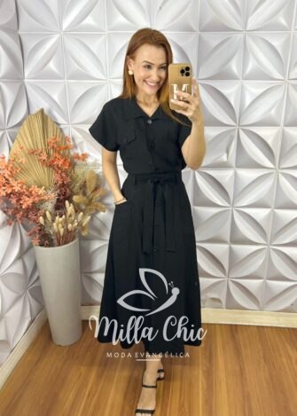 Conjunto Betânia - Preto - Milla Chic