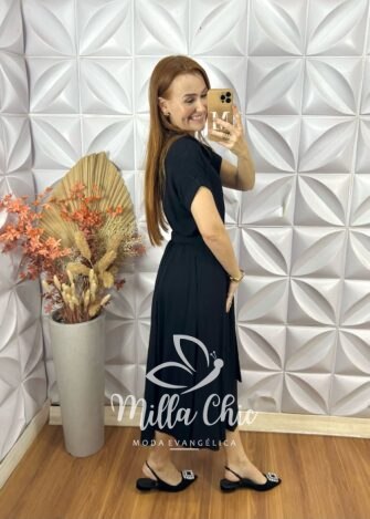 Milla Chic - millachic com br conjunto fabi em viscosarja marrom copia 7 Conjunto Fabi Em Viscosarja - Preto - Milla Chic