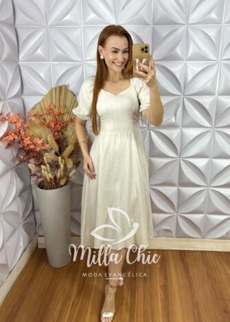 Vestido Celine Em Linho - Vinho - Milla Chic