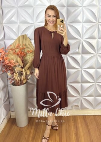 Vestido Dalva Em Viscolinho - Milla Chic