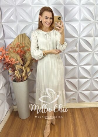 Vestido Dalva Em Viscolinho - Milla Chic