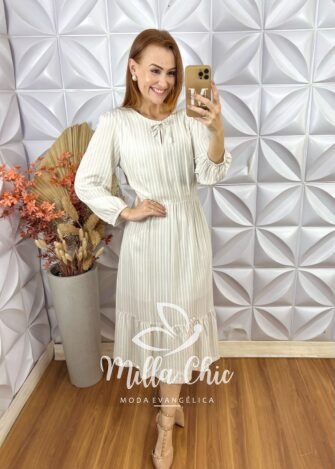 Vestido Dalva Em Viscolinho - Milla Chic