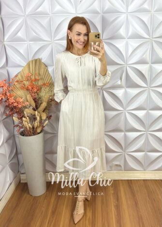 Vestido Dalva Em Viscolinho - Milla Chic