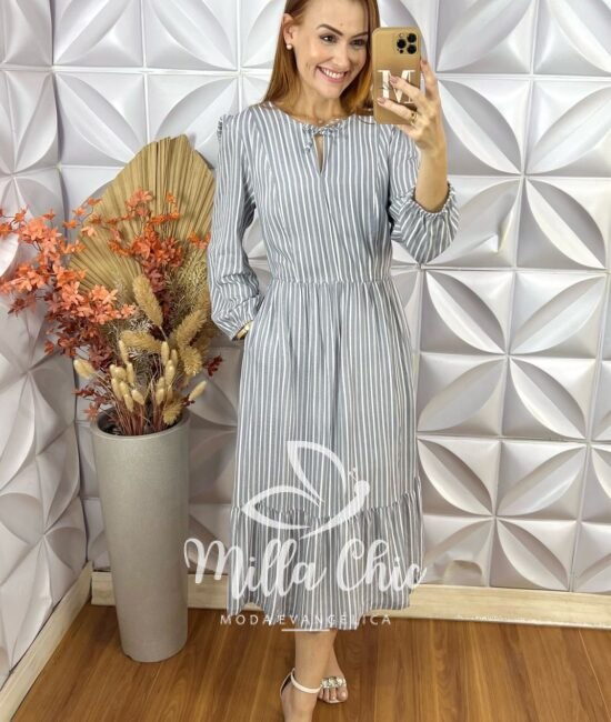 Vestido Dalva Em Viscolinho - Milla Chic