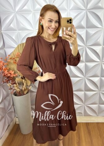 Vestido Dalva Em Viscolinho - Milla Chic