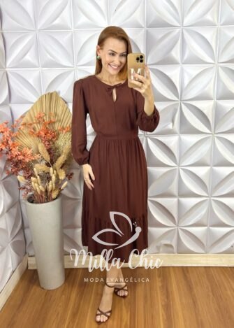 Vestido Dalva Em Viscolinho - Milla Chic