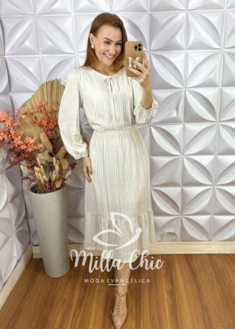 Vestido Dalva Em Viscolinho - Milla Chic