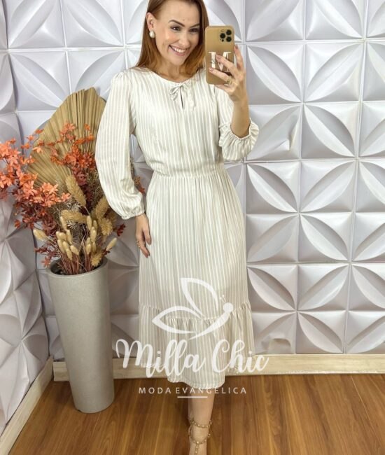 Vestido Dalva Em Viscolinho - Milla Chic