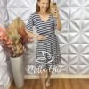 Vestido Dolores Comfy E Chic - Azul - Milla Chic