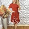 Milla Chic - millachic com br vestido lourdes comfy chic laranja Vestido Lourdes Comfy Chic - Laranja - Milla Chic