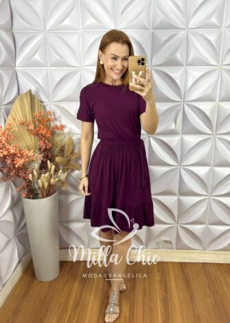 Milla Chic - millachic com br vestido lourdes comfy chic laranja 6 Vestido Lourdes Comfy Chic - Laranja - Milla Chic
