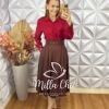 Vestido Marlene Em Moletinho - Preto - Milla Chic