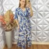 Vestido Nala Em Viscolinho - Azul - Milla Chic