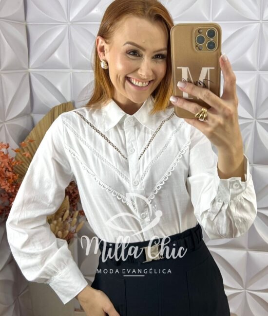 Vestido Narcisa Em Viscolinho - Preto - Milla Chic