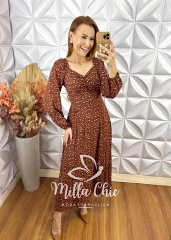 Vestido Raab Manga longa - Milla Chic