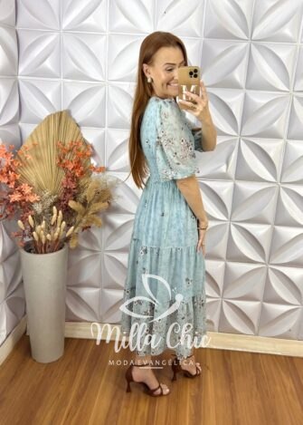 Vestido Rebecca Em Chiffon - Milla Chic