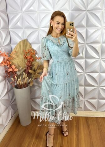 Vestido Rebecca Em Chiffon - Milla Chic