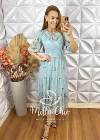 Vestido Rebecca Em Chiffon - Milla Chic