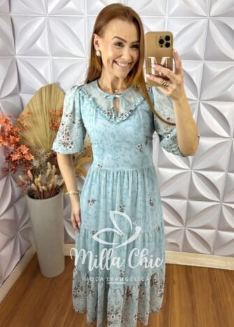 Vestido Rebecca Em Chiffon - Milla Chic