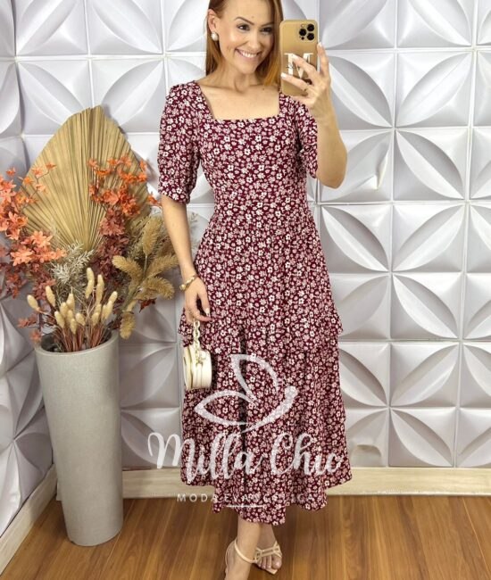 Vestido Sara Em Viscose - Milla Chic