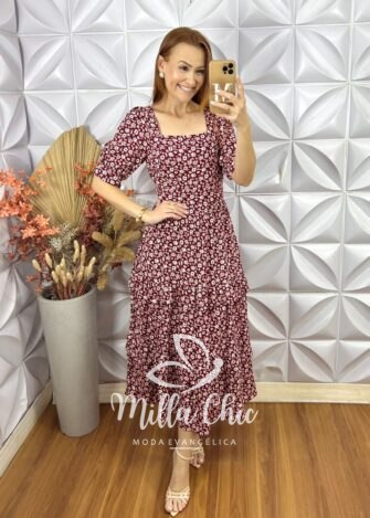Vestido Sara Em Viscose - Milla Chic