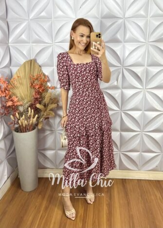 Vestido Sara Em Viscose - Milla Chic