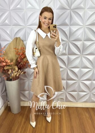 Blazer Eliane Em Alfaiataria  - Preto - Milla Chic