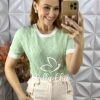 Milla Chic - millachic com br blusa alanis em tricot modal verde Blusa Alanis Em Tricot Modal - Verde - Milla Chic