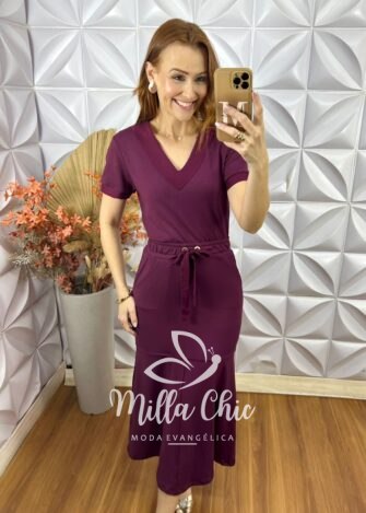 Conjunto Ramona - Roxo - Milla Chic