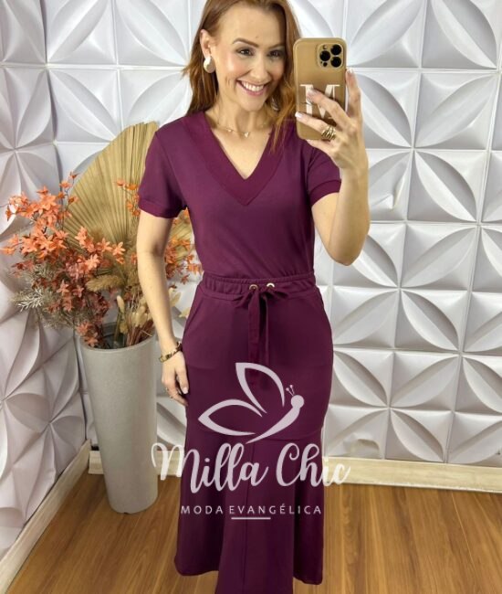 Conjunto Ramona - Roxo - Milla Chic