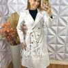 Sobretudo Trench Coat Lia - Gelo - Milla Chic
