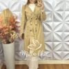 Sobretudo Trench Coat Lia - Bege - Milla Chic
