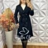 Sobretudo Trench Coat Lia - Preto - Milla Chic