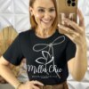 Milla Chic - millachic com br t shirt laco milla preta T-Shirt Laço Milla - Preta - Milla Chic