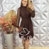 Milla Chic - millachic com br vestido agatha em tule marrom 3 Vestido Agatha Em Tule -  Marrom - Milla Chic
