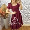 Vestido Alice Em Linho Com Laço - Chery - Milla Chic