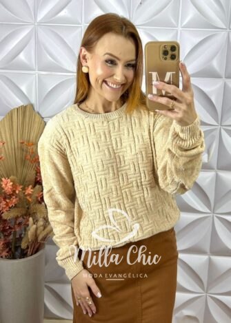 Milla Chic - millachic com br vestido frida manga longa em viscolinho azul 8 Vestido Frida Manga Longa Em Viscolinho Azul - Milla Chic