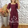 Vestido Júlia - Marrom - Milla Chic