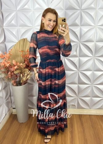 Milla Chic - millachic com br vestido longo celina em tule 5 Vestido Longo Celina em Tule - Milla Chic