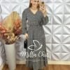 Milla Chic - millachic com br vestido marta em viscolinho terra cota 1 Vestido Marta Em Viscolinho - Terra Cota - Milla Chic