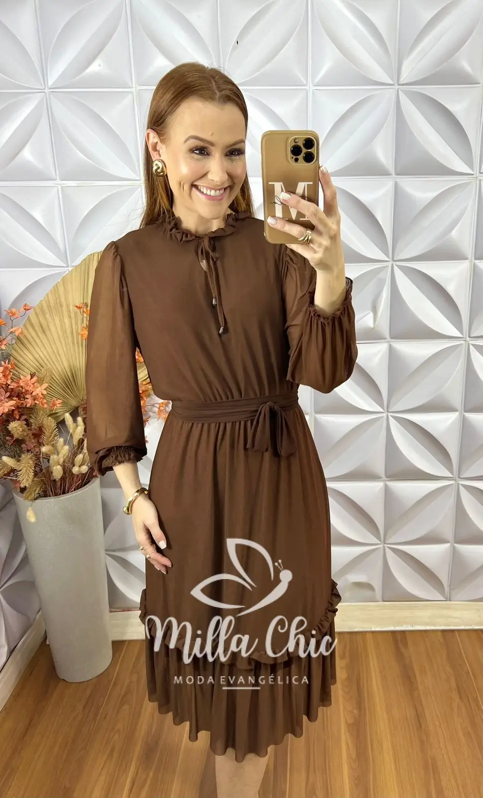 Vestido Dalila Em Tule – Milla Chic Vestido Dalila Em Tule - Milla Chic