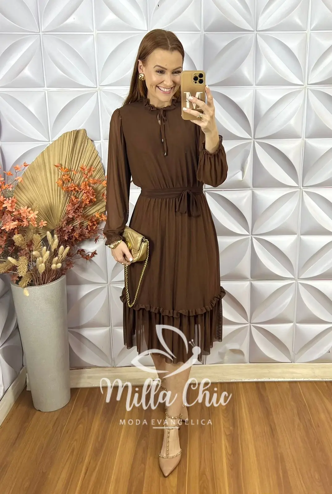 Vestido Dalila Em Tule – Milla Chic Vestido Dalila Em Tule - Milla Chic