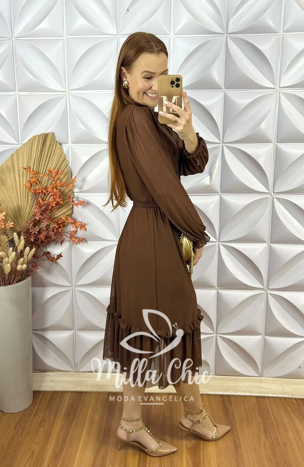 Vestido Dalila Em Tule – Milla Chic Vestido Dalila Em Tule - Milla Chic